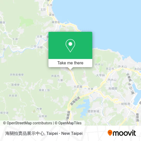 海關拍賣品展示中心地圖