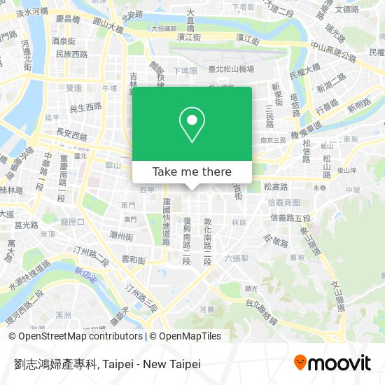 劉志鴻婦產專科 map