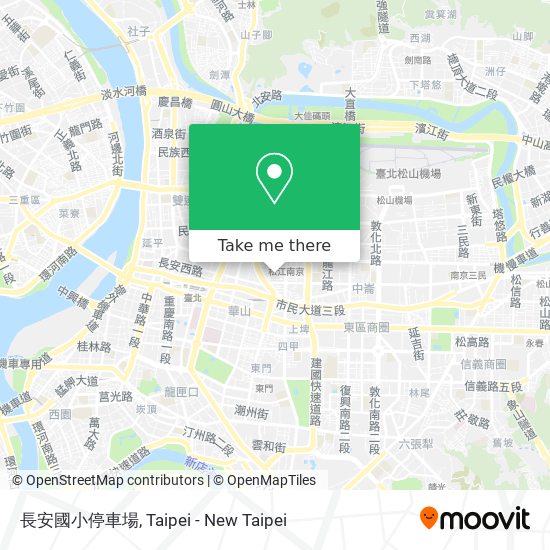 長安國小停車場 map