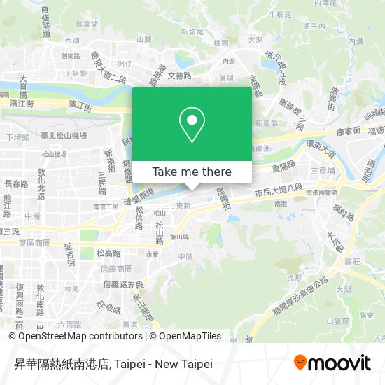 昇華隔熱紙南港店 map
