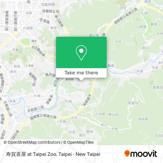 寿賀喜屋 at Taipei Zoo map