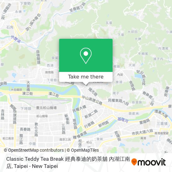 Classic Teddy Tea Break 經典泰迪的奶茶舖 內湖江南店 map