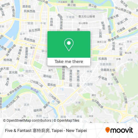 Five & Fantast 塞特廚房 map