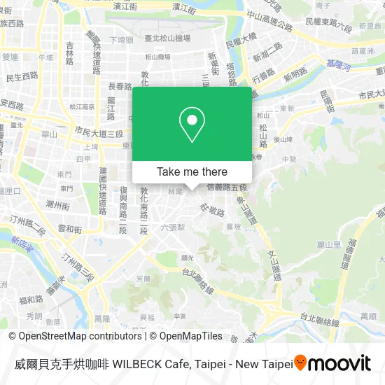 威爾貝克手烘咖啡 WILBECK Cafe地圖