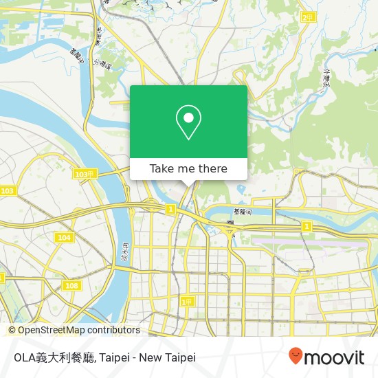 OLA義大利餐廳 map