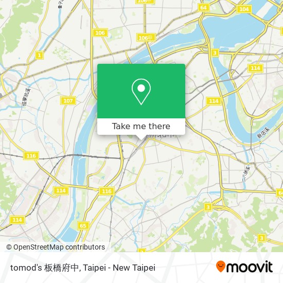 tomod's 板橋府中 map