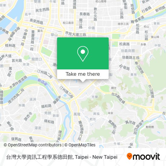 台灣大學資訊工程學系德田館 map