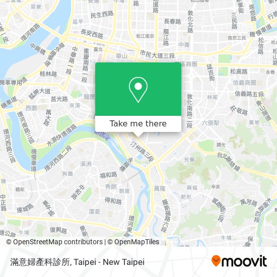 滿意婦產科診所地圖