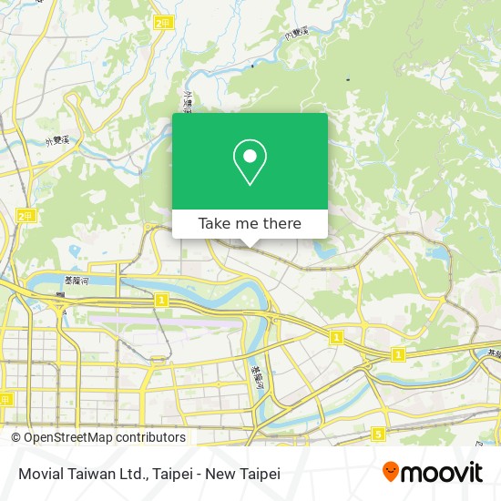 Movial Taiwan Ltd. map