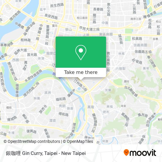 銀咖哩 Gin Curry map