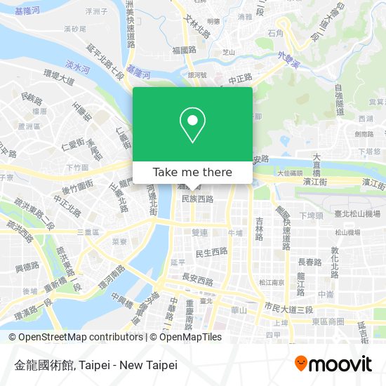 金龍國術館地圖