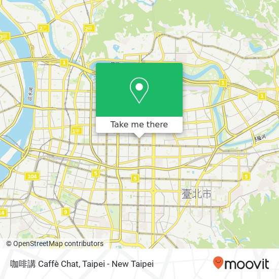 咖啡講 Caffè Chat map