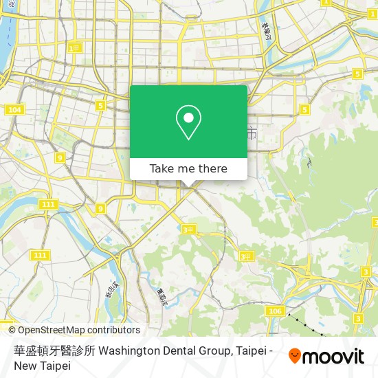 華盛頓牙醫診所 Washington Dental Group map