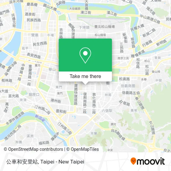 公車和安里站 map