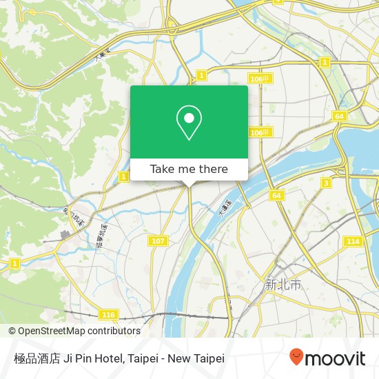 極品酒店 Ji Pin Hotel map