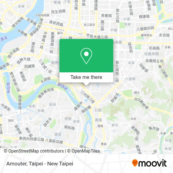 Amouter map