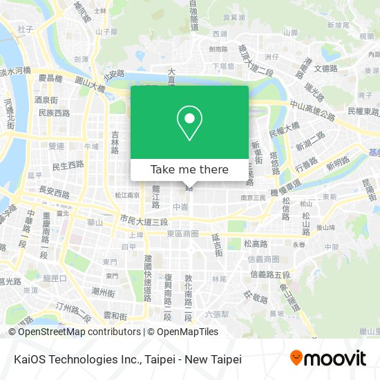 KaiOS Technologies Inc. map