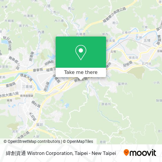 緯創資通 Wistron Corporation map