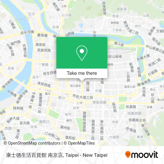 康士德生活百貨館 南京店地圖