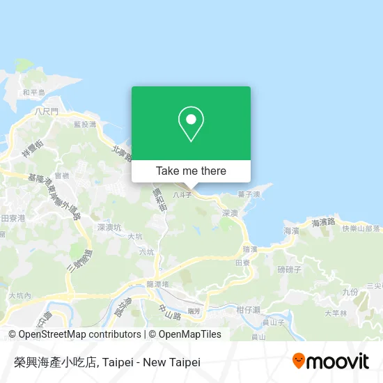 榮興海產小吃店地圖