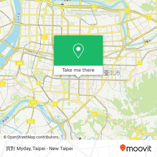 買對 Myday map