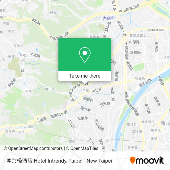 麗京棧酒店 Hotel Intrendy地圖