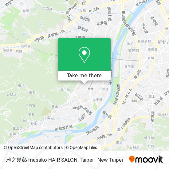 雅之髮藝 masako HAIR SALON地圖