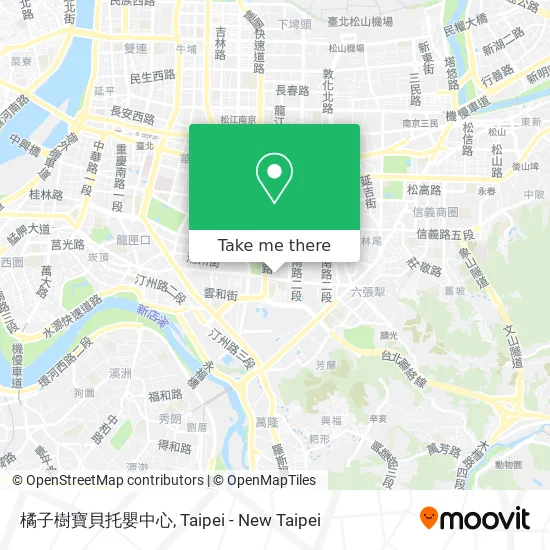 橘子樹寶貝托嬰中心 map