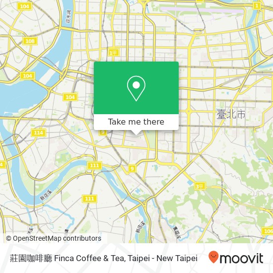 莊園咖啡廳 Finca Coffee & Tea map