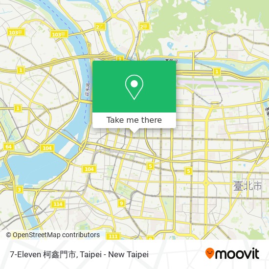 7-Eleven 柯鑫門市 map