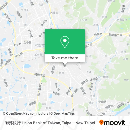 聯邦銀行 Union Bank of Taiwan地圖