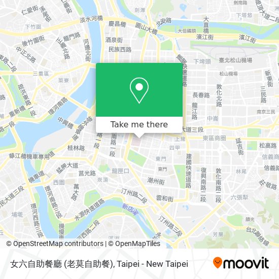 女六自助餐廳 (老莫自助餐) map