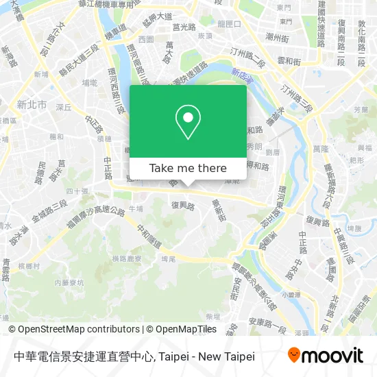 中華電信景安捷運直營中心 map