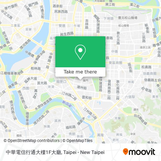 中華電信行通大樓1F大廳 map