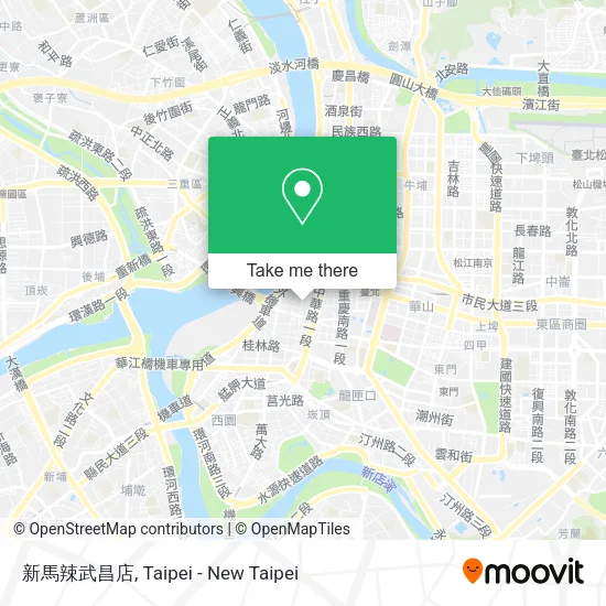 新馬辣武昌店地圖