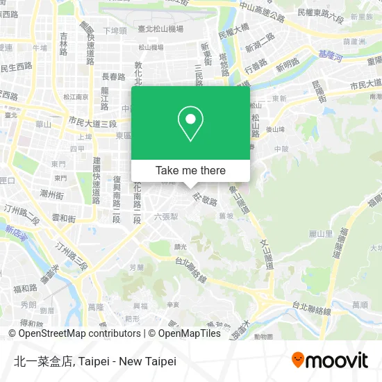 北一菜盒店地圖
