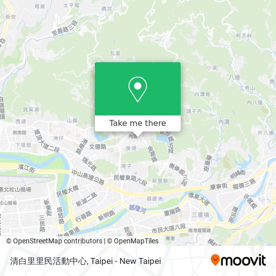 清白里里民活動中心 map