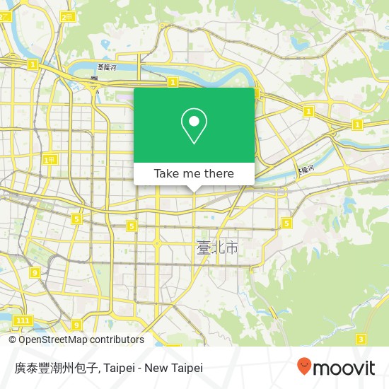 廣泰豐潮州包子 map