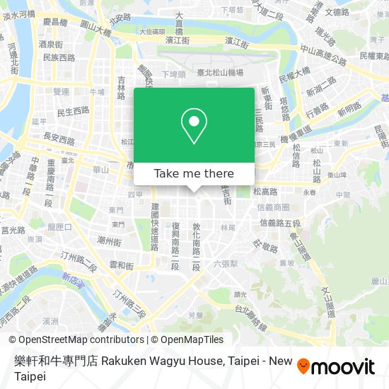 樂軒和牛專門店 Rakuken Wagyu House map