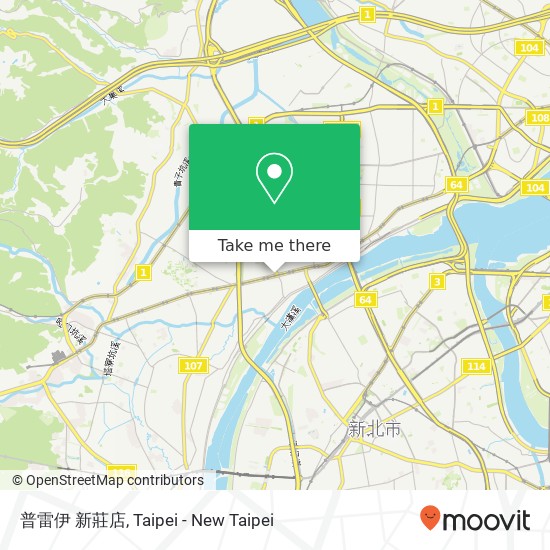 普雷伊 新莊店 map