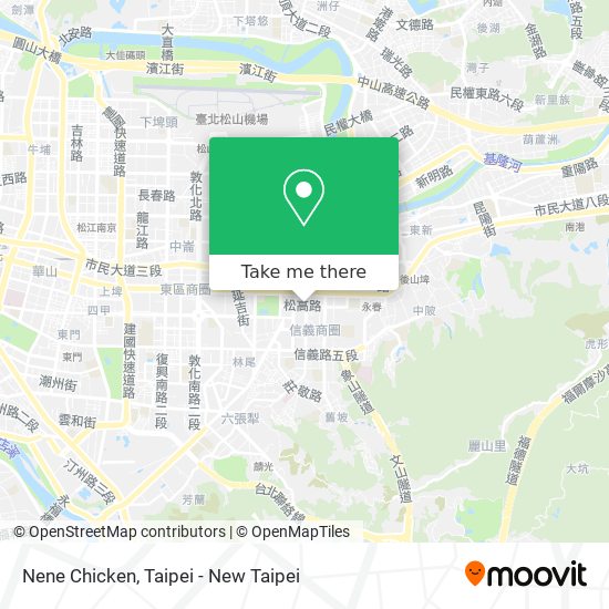 Nene Chicken map