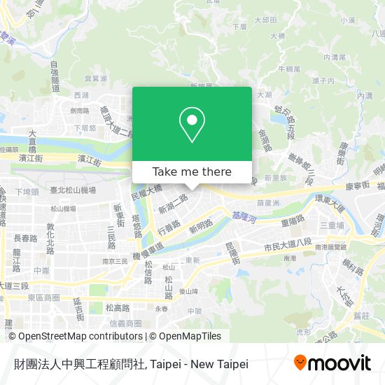 財團法人中興工程顧問社 map