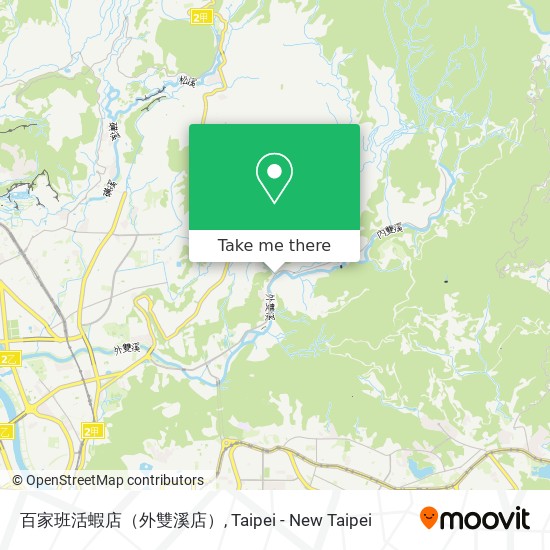 百家班活蝦店（外雙溪店） map