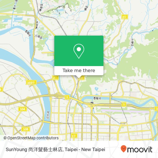 SunYoung 尚洋髮藝士林店 map