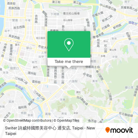 Switer 詩威特國際美容中心 通安店 map