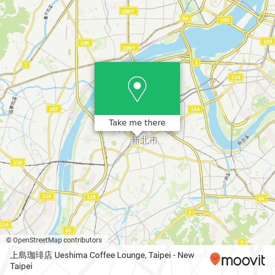 上島珈琲店 Ueshima Coffee Lounge map