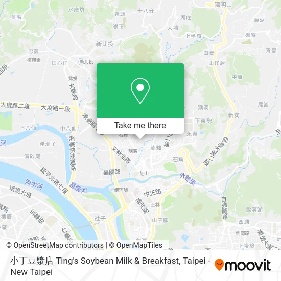 小丁豆漿店 Ting's Soybean Milk & Breakfast地圖