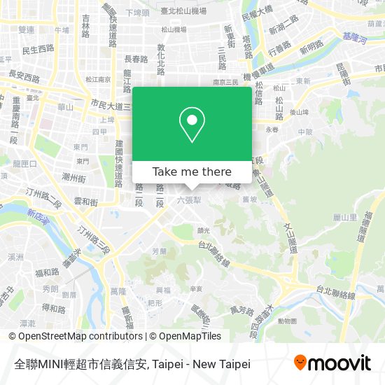 全聯MINI輕超市信義信安 map