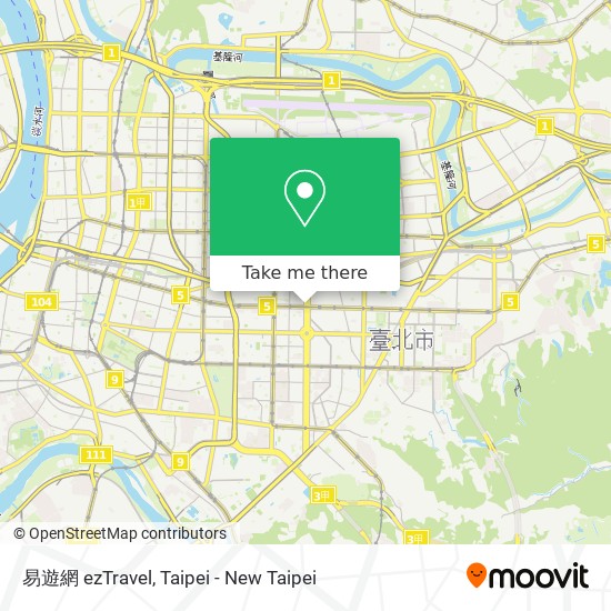 易遊網 ezTravel map