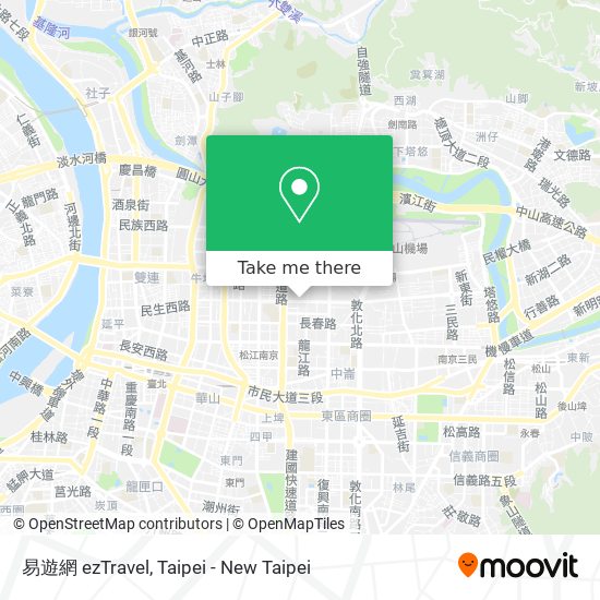易遊網 ezTravel map